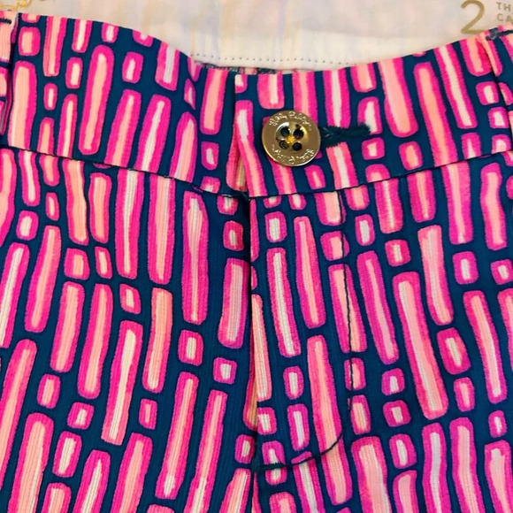 ! Lilly Pulitzer The Callahan Shorts 5” Mandevilla Pink Slathouse Stripe… - Picture 3 of 6